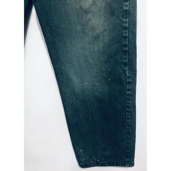 Vintage Guess Womens Size 36 Pascal Jeans Green Mom Style High Waist - Picture 7 of 9